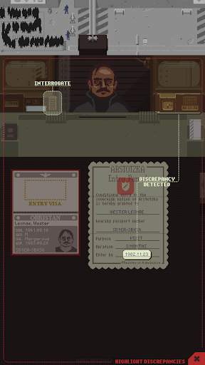 Papers, Please screenshot