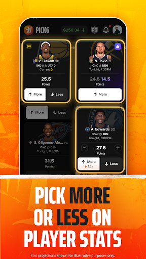 DraftKings Pick6: Fantasy Game screenshot