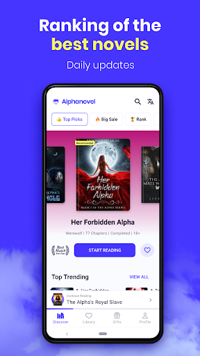 AlphaNovel — Books & Stories screenshot