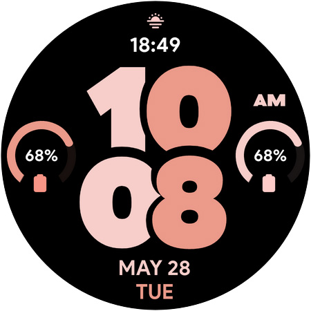 Pixel Pro 2 - Watch face screenshot