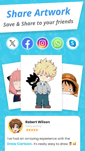 Draw Cartoon - AR Drawing App screenshot