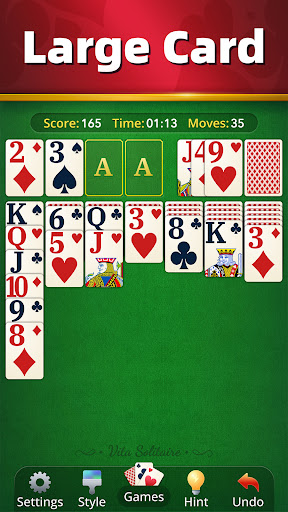 Vita Solitaire for Seniors screenshot