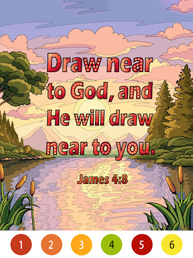 Bible Color Paint By Number screenshot