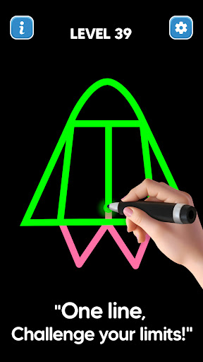 Line Drawing: No Lift Puzzle screenshot