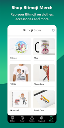 Bitmoji screenshot