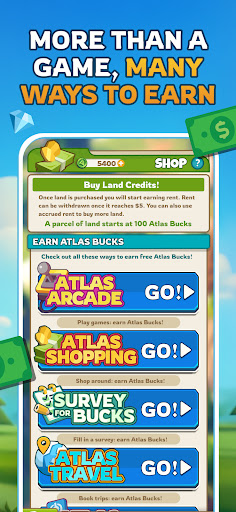 ATLAS:EARTH - Fun Cashback screenshot