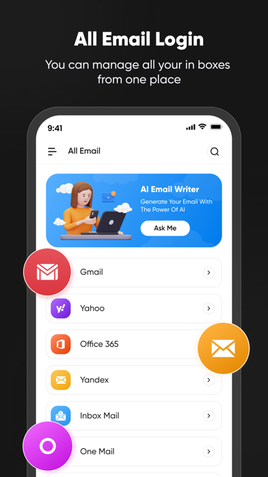 All Email Connect screenshot