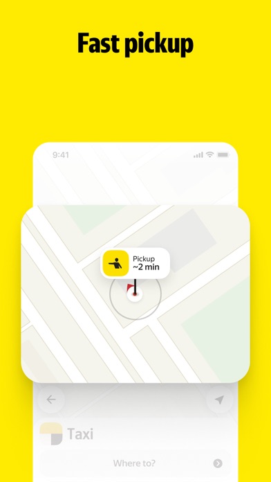 Yandex Go: Taxi Food Delivery screenshot