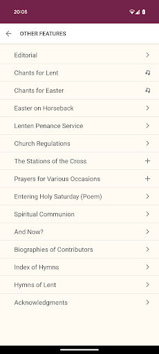 Magnificat Lenten 2025 screenshot