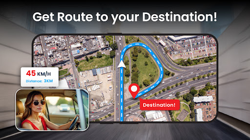 GPS Navigation Live Map Road screenshot
