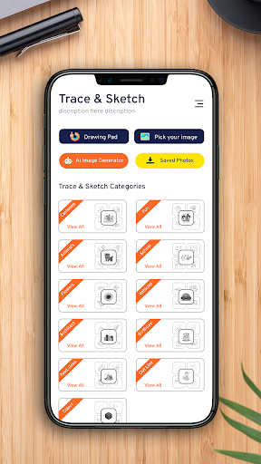 AI Drawing : Trace & Sketch screenshot