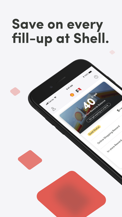 Fuel Rewards® program screenshot