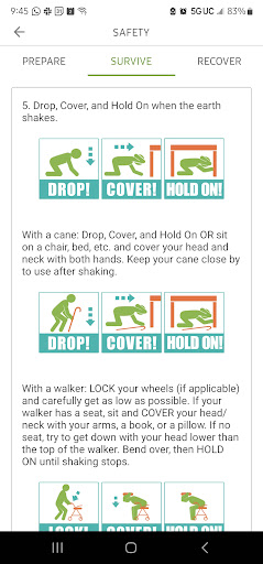 MyShake Earthquake Alerts screenshot