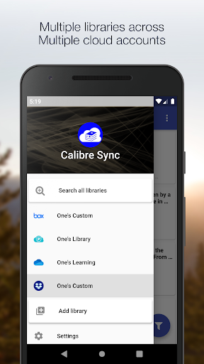 Calibre Sync screenshot