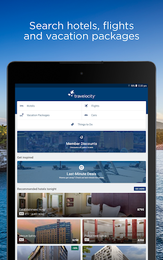 Travelocity Hotels & Flights screenshot