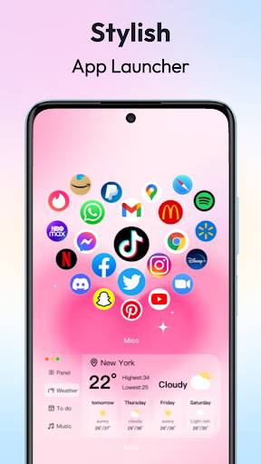 Mico - Live Wallpaper & Widget screenshot