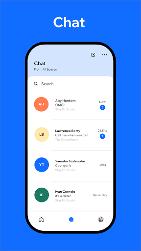 Spaces: Follow Businesses screenshot