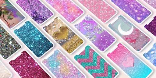 Glitter Wallpaper: Theme, Icon screenshot