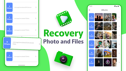 Recover Deleted Photos App screenshot
