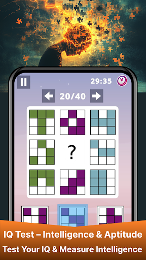 IQ Test: Logic brain training screenshot