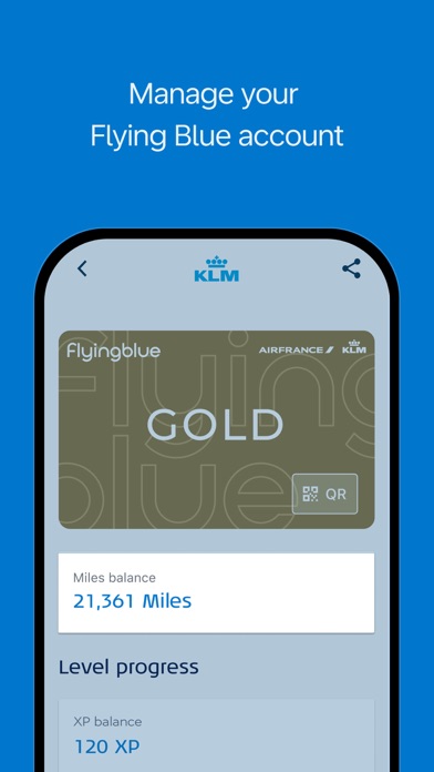 KLM - Book a flight screenshot