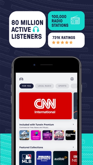 TuneIn Radio Pro - Live Radio screenshot