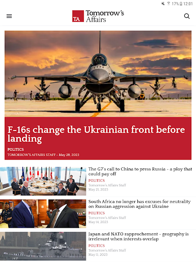 Tomorrow's Affairs screenshot