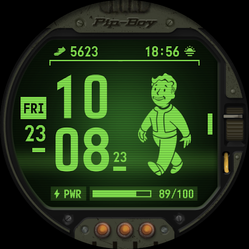 Fallout Pip-Boy SE Watch Face screenshot
