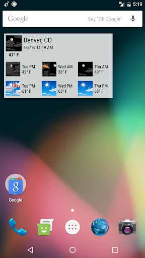 NOAA Weather & Tides screenshot