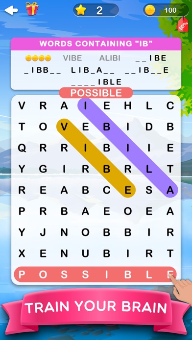 Word Search 2 - Hidden Words screenshot
