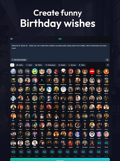 Voices: Change Your Voice screenshot