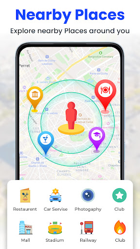 GPS Satellite Live Earth Map screenshot