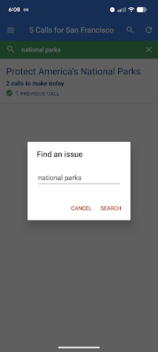 5 Calls: Contact Your Congress screenshot