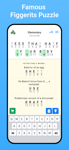 Figgerits - Word Puzzle Game screenshot