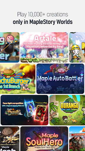 MapleStory Worlds screenshot