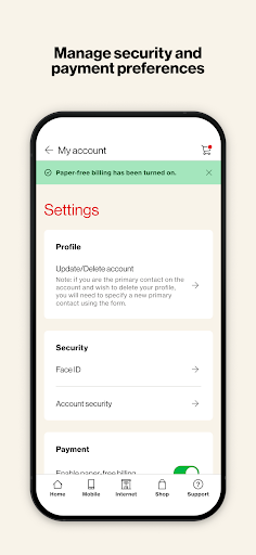My Verizon For Business screenshot