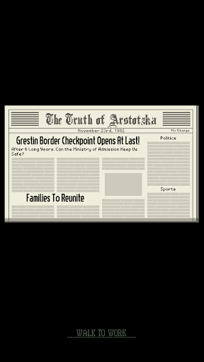 Papers, Please screenshot