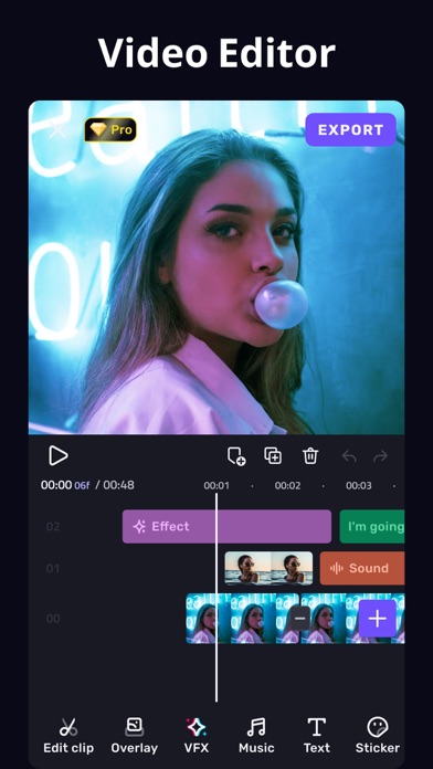 AI Video Editor - VivaCut screenshot