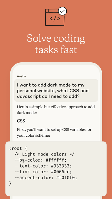 Claude by Anthropic screenshot