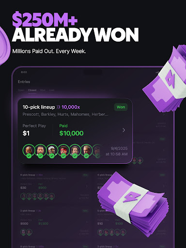 Betr Fantasy & Sportsbook screenshot