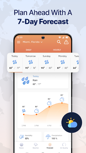 Live Weather Radar Launcher screenshot
