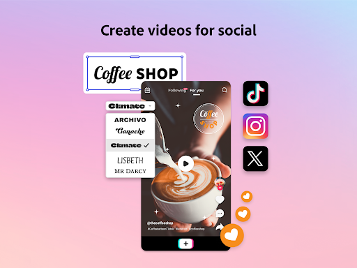 Adobe Express: AI Photo, Video screenshot