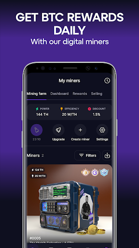 GoMining: Mining, Using BTC screenshot