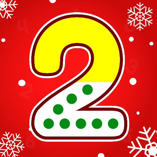 123 Game for toddlers counting icon