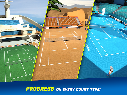 Mini Tennis: Perfect Smash screenshot