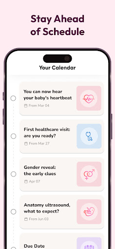 WeMoms Pregnancy Baby Tracker screenshot