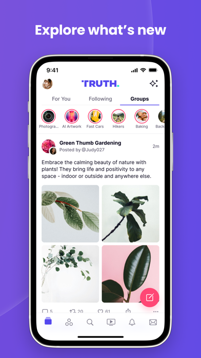 Truth Social screenshot