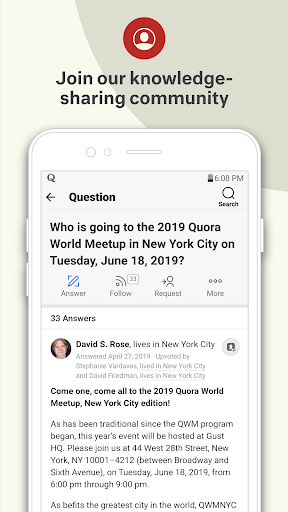 Quora: the knowledge platform screenshot