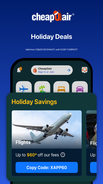 CheapOair: Cheap Flight Deals screenshot