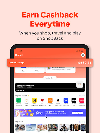 ShopBack: Cashback & Rewards screenshot